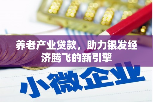 清河门养老产业贷款，助力银发经济腾飞的新引擎